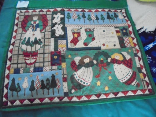 #1235 Christmas Angels 28"x32" $35