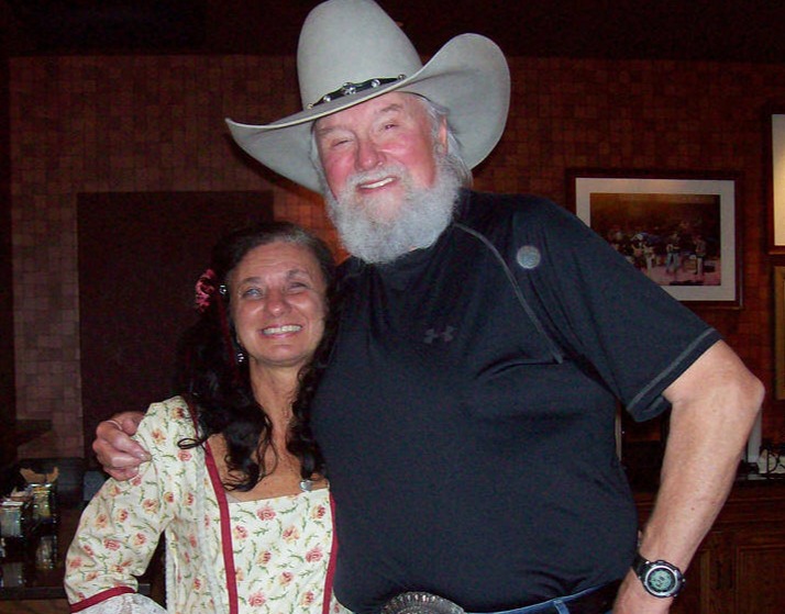 Diane with Charlie Daniels